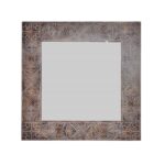 (40% OFF) ESPEJO PRIMITIVE CUADRADO 120X120 CM