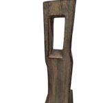FIGURA MADERA STAND ANTIK 30CM B - Imagen 2