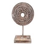 DECO ROUND STAND MANDALA 35CM