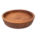 BANDEJA TALLA ROUND 30CM NAT.