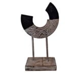 DECO 1 2 RED. STAND NEGRO 35CM