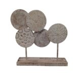 DECO ROUND STAND X5 40CM