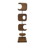 DECO STAND ABSTRACTO NATURAL 42CM