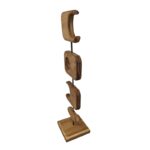 DECO STAND ABSTRACTO NATURAL 42CM - Imagen 4