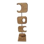 DECO STAND ABSTRACTO NATURAL 42CM - Imagen 6