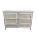 CABINET 2 PUERTAS MADERA BAMBOO 30X80X120 CM