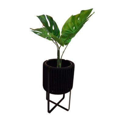 PORTAMACETAS PATAS 49CM NEGRO (4) - Imagen 2