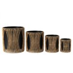 SET 4 PORTAMACETAS 14 19 24 26 CM (12)