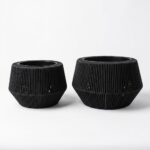 SET 2 PORTAMACETAS 26 27 CM NEGRO (2)
