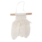 (40% OFF) DECORACION DE PARED CROCHET PLUMAS