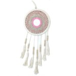 ATRAPASUEÑOS CROCHET COMBINADO  27 CM