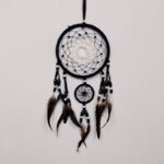 ATRAPASUEÑOS DECO NEGRO 16CM