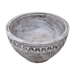 BOWL TALLADO MADERA 25CM - Imagen 2