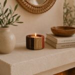 CANDELABRO TRICOLOR 8.5CM (36) - Imagen 2