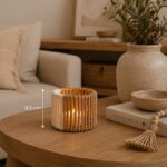 CANDELABRO NATURAL 8.5CM (36) - Imagen 3