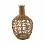 FLORERO TEJIDO VIDRIO 31CM (4)