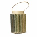 CANDELABRO VERDE 23CM (12)