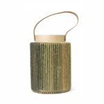 CANDELABRO VERDE 17CM (24)