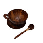 SET TAZA Y CUCHARA COCO