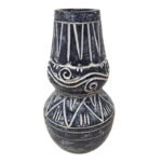 JARRON MADERA WASH 25CM