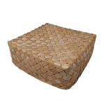 CAJA BAMBOO CUAD. 25X25CM