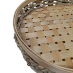 BANDEJA BAMBOO CUERDAS OVAL 30CM - Imagen 2