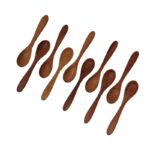 SET 10 CUCHARAS MADERA 10CM