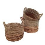 SET 3 CESTO BANANA SEAGRASS 28 33 36 CM
